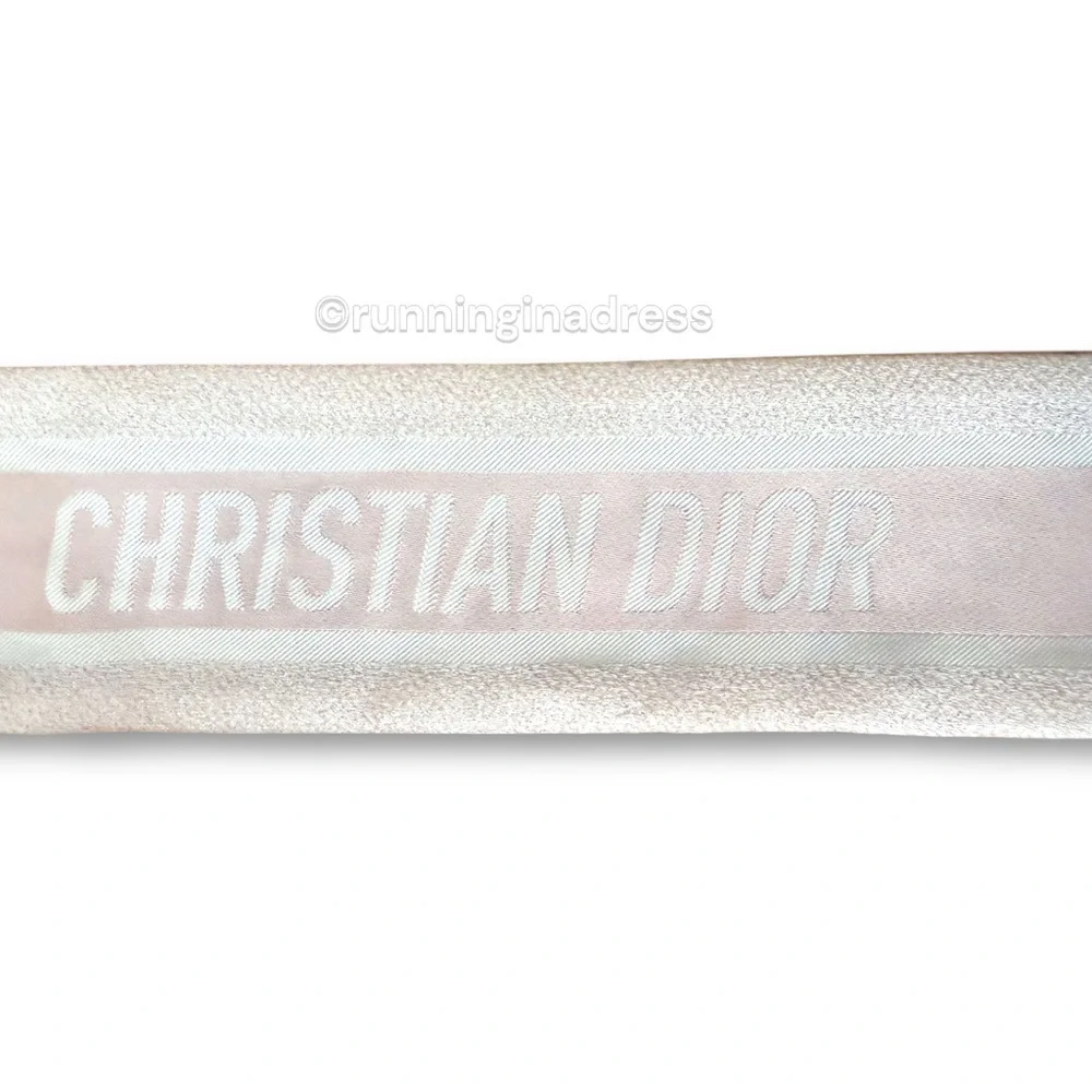 Dior Granville Mitzah Scarf Pink & Blue Floral Silk Twill Pietro Ruffo Design
